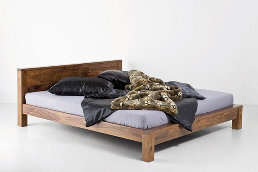 Кровать из массива вяза в скандинавском стиле #9 | Мебельная мастерская Дорофея Брычёва | фото, картинки